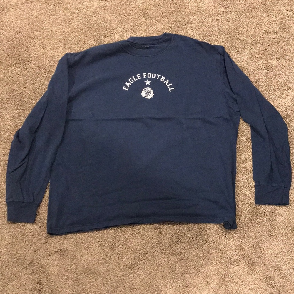 Men’s American eagle blue long sleeve shirt. Med